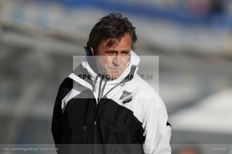 Trainer, Alexander Fischinger, Dietmar-Hopp-Stadion, Sinsheim, 07.05.2021, DFL, sport, action, Fussball, Deutschland, Mai 2021, Saison 2020/2021, SCS, TSG, Bundesliga, FLYERALARM Frauen-Bundesliga, Frauen, FFBL, SC Sand, TSG 1899 Hoffenheim - Bild-ID: 2292962 Trainer, Alexander Fischinger, Dietmar-Hopp-Stadion, Sinsheim, 07.05.2021, DFL, sport, action, Fussball, Deutschland, Mai 2021, Saison 2020/2021, SCS, TSG, Bundesliga, FLYERALARM Frauen-Bundesliga, Frauen, FFBL, SC Sand, TSG 1899 Hoffenheim - Bild-ID: 2292962