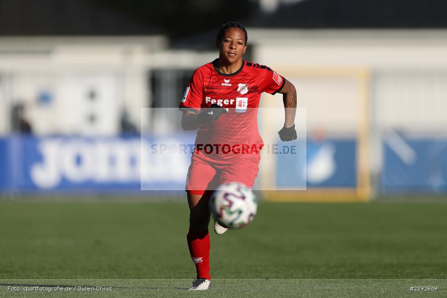 Adrienne Jordan, Dietmar-Hopp-Stadion, Sinsheim, 07.05.2021, DFL, sport, action, Fussball, Deutschland, Mai 2021, Saison 2020/2021, SCS, TSG, Bundesliga, FLYERALARM Frauen-Bundesliga, Frauen, FFBL, SC Sand, TSG 1899 Hoffenheim - Bild-ID: 2292969