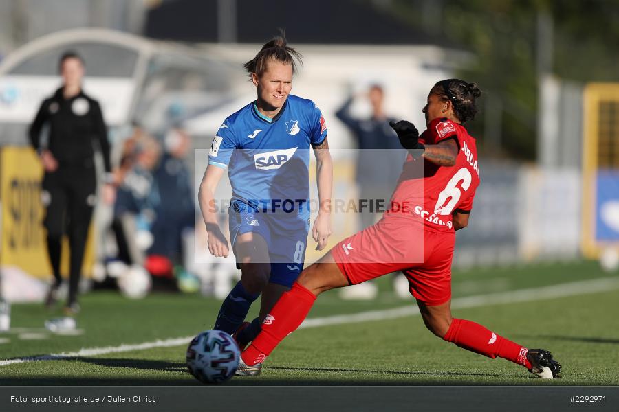 Adrienne Jordan, Maximiliane Rall, Dietmar-Hopp-Stadion, Sinsheim, 07.05.2021, DFL, sport, action, Fussball, Deutschland, Mai 2021, Saison 2020/2021, SCS, TSG, Bundesliga, FLYERALARM Frauen-Bundesliga, Frauen, FFBL, SC Sand, TSG 1899 Hoffenheim - Bild-ID: 2292971