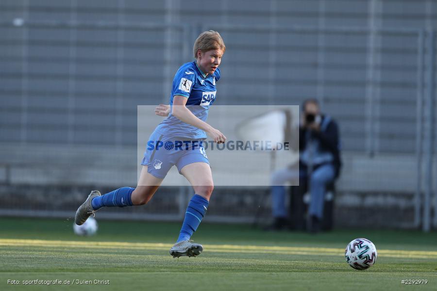 Paulina Krumbiegel, Dietmar-Hopp-Stadion, Sinsheim, 07.05.2021, DFL, sport, action, Fussball, Deutschland, Mai 2021, Saison 2020/2021, SCS, TSG, Bundesliga, FLYERALARM Frauen-Bundesliga, Frauen, FFBL, SC Sand, TSG 1899 Hoffenheim - Bild-ID: 2292979