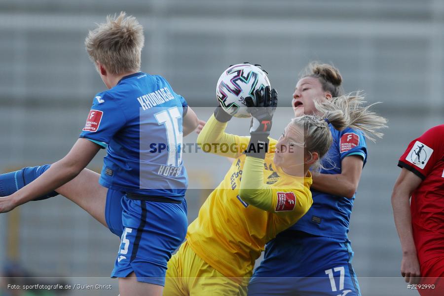 Franziska Harsch, Paulina Krumbiegel, Jasmin Pal, Dietmar-Hopp-Stadion, Sinsheim, 07.05.2021, DFL, sport, action, Fussball, Deutschland, Mai 2021, Saison 2020/2021, SCS, TSG, Bundesliga, FLYERALARM Frauen-Bundesliga, Frauen, FFBL, SC Sand, TSG 1899 Hoffenheim - Bild-ID: 2292990 Franziska Harsch, Paulina Krumbiegel, Jasmin Pal, Dietmar-Hopp-Stadion, Sinsheim, 07.05.2021, DFL, sport, action, Fussball, Deutschland, Mai 2021, Saison 2020/2021, SCS, TSG, Bundesliga, FLYERALARM Frauen-Bundesliga, Frauen, FFBL, SC Sand, TSG 1899 Hoffenheim - Bild-ID: 2292990