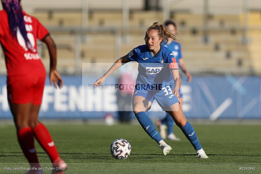 Fabienne Dongus, Dietmar-Hopp-Stadion, Sinsheim, 07.05.2021, DFL, sport, action, Fussball, Deutschland, Mai 2021, Saison 2020/2021, SCS, TSG, Bundesliga, FLYERALARM Frauen-Bundesliga, Frauen, FFBL, SC Sand, TSG 1899 Hoffenheim - Bild-ID: 2292992 Fabienne Dongus, Dietmar-Hopp-Stadion, Sinsheim, 07.05.2021, DFL, sport, action, Fussball, Deutschland, Mai 2021, Saison 2020/2021, SCS, TSG, Bundesliga, FLYERALARM Frauen-Bundesliga, Frauen, FFBL, SC Sand, TSG 1899 Hoffenheim - Bild-ID: 2292992