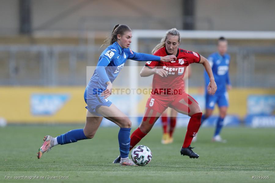 Summer Lynn Green, Jule Brand, Dietmar-Hopp-Stadion, Sinsheim, 07.05.2021, DFL, sport, action, Fussball, Deutschland, Mai 2021, Saison 2020/2021, SCS, TSG, Bundesliga, FLYERALARM Frauen-Bundesliga, Frauen, FFBL, SC Sand, TSG 1899 Hoffenheim - Bild-ID: 2293005 Summer Lynn Green, Jule Brand, Dietmar-Hopp-Stadion, Sinsheim, 07.05.2021, DFL, sport, action, Fussball, Deutschland, Mai 2021, Saison 2020/2021, SCS, TSG, Bundesliga, FLYERALARM Frauen-Bundesliga, Frauen, FFBL, SC Sand, TSG 1899 Hoffenheim - Bild-ID: 2293005