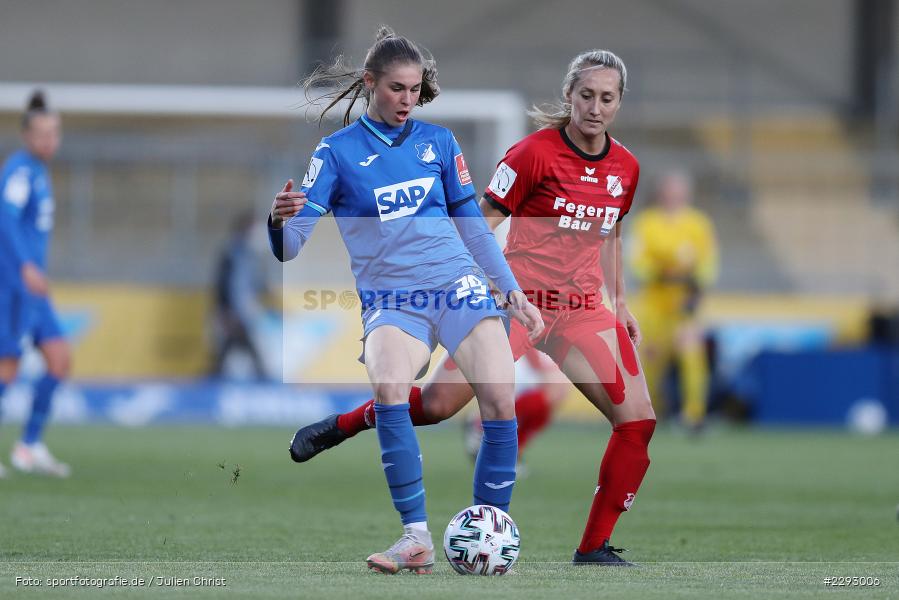 Summer Lynn Green, Jule Brand, Dietmar-Hopp-Stadion, Sinsheim, 07.05.2021, DFL, sport, action, Fussball, Deutschland, Mai 2021, Saison 2020/2021, SCS, TSG, Bundesliga, FLYERALARM Frauen-Bundesliga, Frauen, FFBL, SC Sand, TSG 1899 Hoffenheim - Bild-ID: 2293006 Summer Lynn Green, Jule Brand, Dietmar-Hopp-Stadion, Sinsheim, 07.05.2021, DFL, sport, action, Fussball, Deutschland, Mai 2021, Saison 2020/2021, SCS, TSG, Bundesliga, FLYERALARM Frauen-Bundesliga, Frauen, FFBL, SC Sand, TSG 1899 Hoffenheim - Bild-ID: 2293006