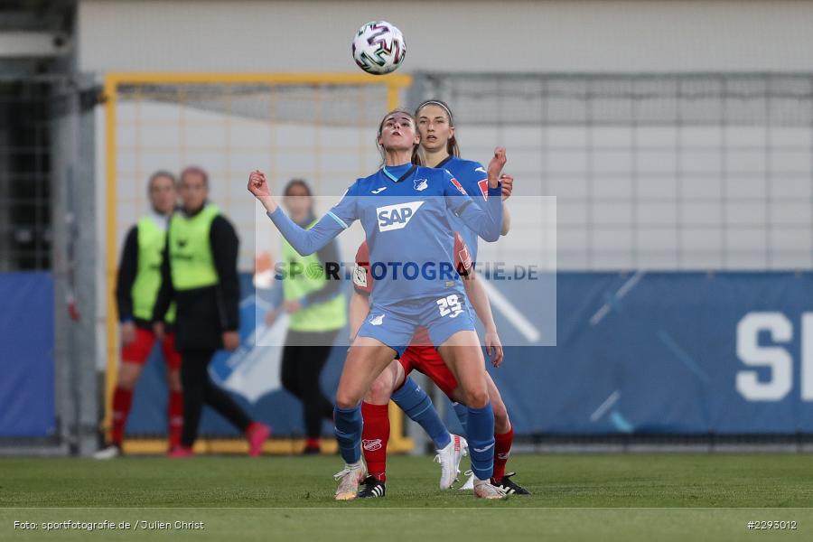 Jule Brand, Dietmar-Hopp-Stadion, Sinsheim, 07.05.2021, DFL, sport, action, Fussball, Deutschland, Mai 2021, Saison 2020/2021, SCS, TSG, Bundesliga, FLYERALARM Frauen-Bundesliga, Frauen, FFBL, SC Sand, TSG 1899 Hoffenheim - Bild-ID: 2293012 Jule Brand, Dietmar-Hopp-Stadion, Sinsheim, 07.05.2021, DFL, sport, action, Fussball, Deutschland, Mai 2021, Saison 2020/2021, SCS, TSG, Bundesliga, FLYERALARM Frauen-Bundesliga, Frauen, FFBL, SC Sand, TSG 1899 Hoffenheim - Bild-ID: 2293012