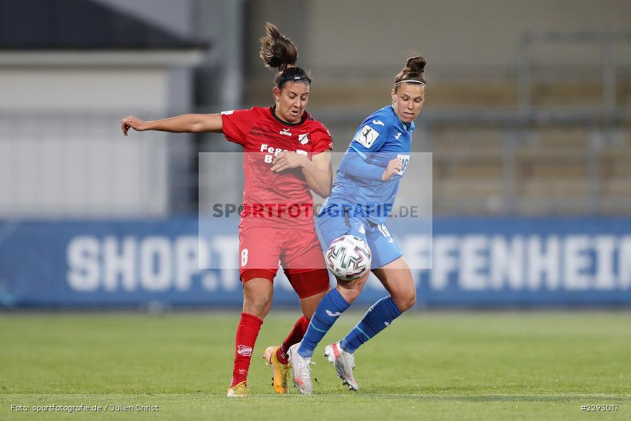 Nicole Billa, Marina Georgieva, Dietmar-Hopp-Stadion, Sinsheim, 07.05.2021, DFL, sport, action, Fussball, Deutschland, Mai 2021, Saison 2020/2021, SCS, TSG, Bundesliga, FLYERALARM Frauen-Bundesliga, Frauen, FFBL, SC Sand, TSG 1899 Hoffenheim - Bild-ID: 2293017 Nicole Billa, Marina Georgieva, Dietmar-Hopp-Stadion, Sinsheim, 07.05.2021, DFL, sport, action, Fussball, Deutschland, Mai 2021, Saison 2020/2021, SCS, TSG, Bundesliga, FLYERALARM Frauen-Bundesliga, Frauen, FFBL, SC Sand, TSG 1899 Hoffenheim - Bild-ID: 2293017