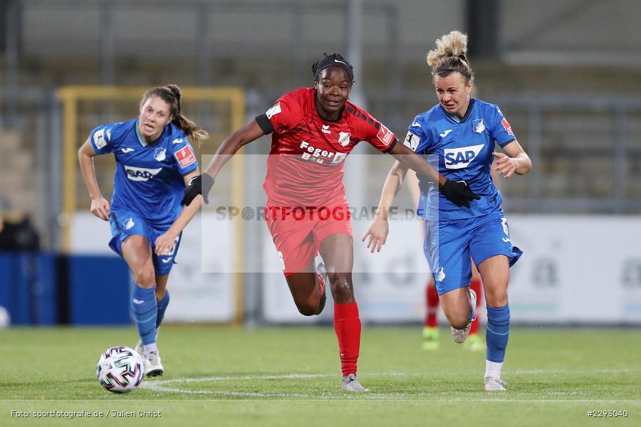 Lena Lattwein, Phoenetia Browne, Dietmar-Hopp-Stadion, Sinsheim, 07.05.2021, DFL, sport, action, Fussball, Deutschland, Mai 2021, Saison 2020/2021, SCS, TSG, Bundesliga, FLYERALARM Frauen-Bundesliga, Frauen, FFBL, SC Sand, TSG 1899 Hoffenheim - Bild-ID: 2293040 Lena Lattwein, Phoenetia Browne, Dietmar-Hopp-Stadion, Sinsheim, 07.05.2021, DFL, sport, action, Fussball, Deutschland, Mai 2021, Saison 2020/2021, SCS, TSG, Bundesliga, FLYERALARM Frauen-Bundesliga, Frauen, FFBL, SC Sand, TSG 1899 Hoffenheim - Bild-ID: 2293040