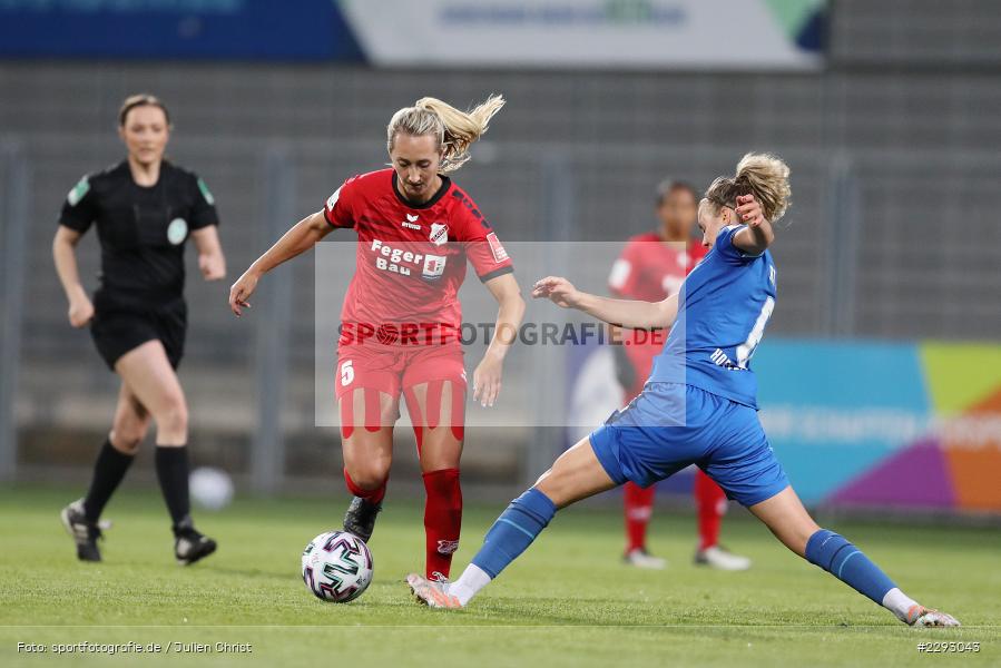 Lena Lattwein, Summer Lynn Green, Dietmar-Hopp-Stadion, Sinsheim, 07.05.2021, DFL, sport, action, Fussball, Deutschland, Mai 2021, Saison 2020/2021, SCS, TSG, Bundesliga, FLYERALARM Frauen-Bundesliga, Frauen, FFBL, SC Sand, TSG 1899 Hoffenheim - Bild-ID: 2293043 Lena Lattwein, Summer Lynn Green, Dietmar-Hopp-Stadion, Sinsheim, 07.05.2021, DFL, sport, action, Fussball, Deutschland, Mai 2021, Saison 2020/2021, SCS, TSG, Bundesliga, FLYERALARM Frauen-Bundesliga, Frauen, FFBL, SC Sand, TSG 1899 Hoffenheim - Bild-ID: 2293043