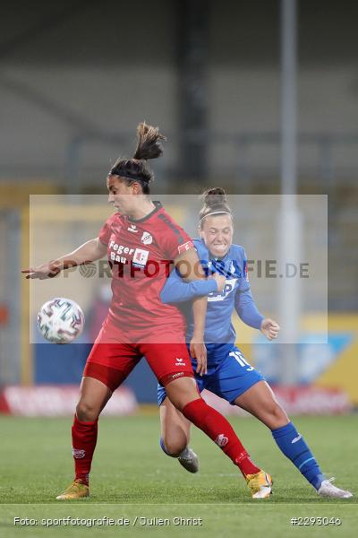 Nicole Billa, Marina Georgieva, Dietmar-Hopp-Stadion, Sinsheim, 07.05.2021, DFL, sport, action, Fussball, Deutschland, Mai 2021, Saison 2020/2021, SCS, TSG, Bundesliga, FLYERALARM Frauen-Bundesliga, Frauen, FFBL, SC Sand, TSG 1899 Hoffenheim - Bild-ID: 2293046 Nicole Billa, Marina Georgieva, Dietmar-Hopp-Stadion, Sinsheim, 07.05.2021, DFL, sport, action, Fussball, Deutschland, Mai 2021, Saison 2020/2021, SCS, TSG, Bundesliga, FLYERALARM Frauen-Bundesliga, Frauen, FFBL, SC Sand, TSG 1899 Hoffenheim - Bild-ID: 2293046