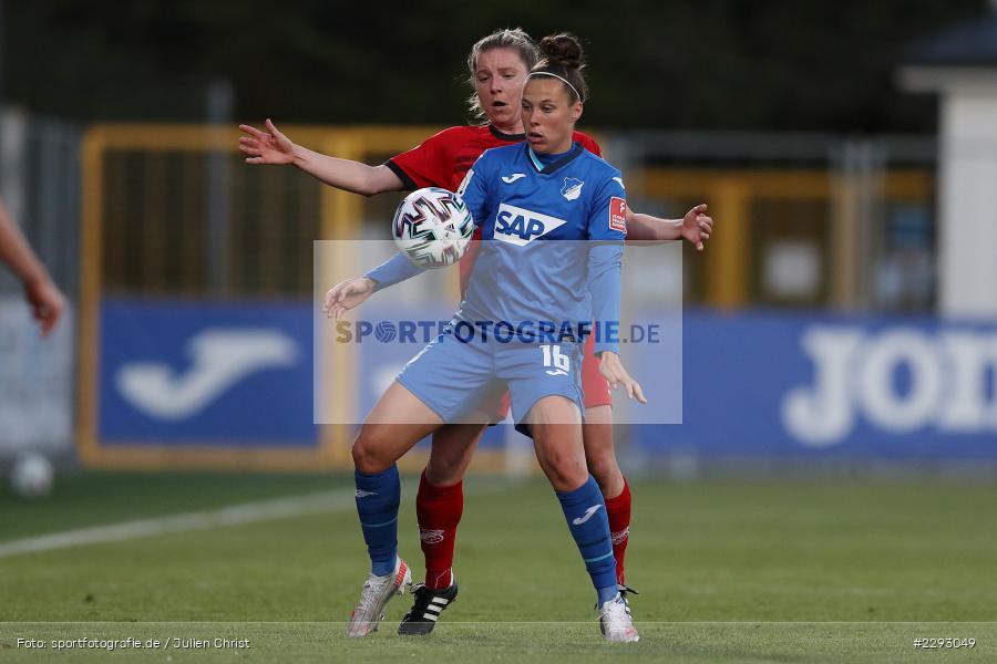 Emily Evels, Nicole Billa, Dietmar-Hopp-Stadion, Sinsheim, 07.05.2021, DFL, sport, action, Fussball, Deutschland, Mai 2021, Saison 2020/2021, SCS, TSG, Bundesliga, FLYERALARM Frauen-Bundesliga, Frauen, FFBL, SC Sand, TSG 1899 Hoffenheim - Bild-ID: 2293049 Emily Evels, Nicole Billa, Dietmar-Hopp-Stadion, Sinsheim, 07.05.2021, DFL, sport, action, Fussball, Deutschland, Mai 2021, Saison 2020/2021, SCS, TSG, Bundesliga, FLYERALARM Frauen-Bundesliga, Frauen, FFBL, SC Sand, TSG 1899 Hoffenheim - Bild-ID: 2293049