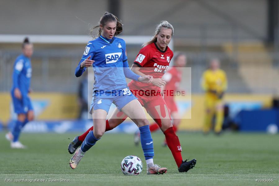 Summer Lynn Green, Jule Brand, Dietmar-Hopp-Stadion, Sinsheim, 07.05.2021, DFL, sport, action, Fussball, Deutschland, Mai 2021, Saison 2020/2021, SCS, TSG, Bundesliga, FLYERALARM Frauen-Bundesliga, Frauen, FFBL, SC Sand, TSG 1899 Hoffenheim - Bild-ID: 2293055 Summer Lynn Green, Jule Brand, Dietmar-Hopp-Stadion, Sinsheim, 07.05.2021, DFL, sport, action, Fussball, Deutschland, Mai 2021, Saison 2020/2021, SCS, TSG, Bundesliga, FLYERALARM Frauen-Bundesliga, Frauen, FFBL, SC Sand, TSG 1899 Hoffenheim - Bild-ID: 2293055