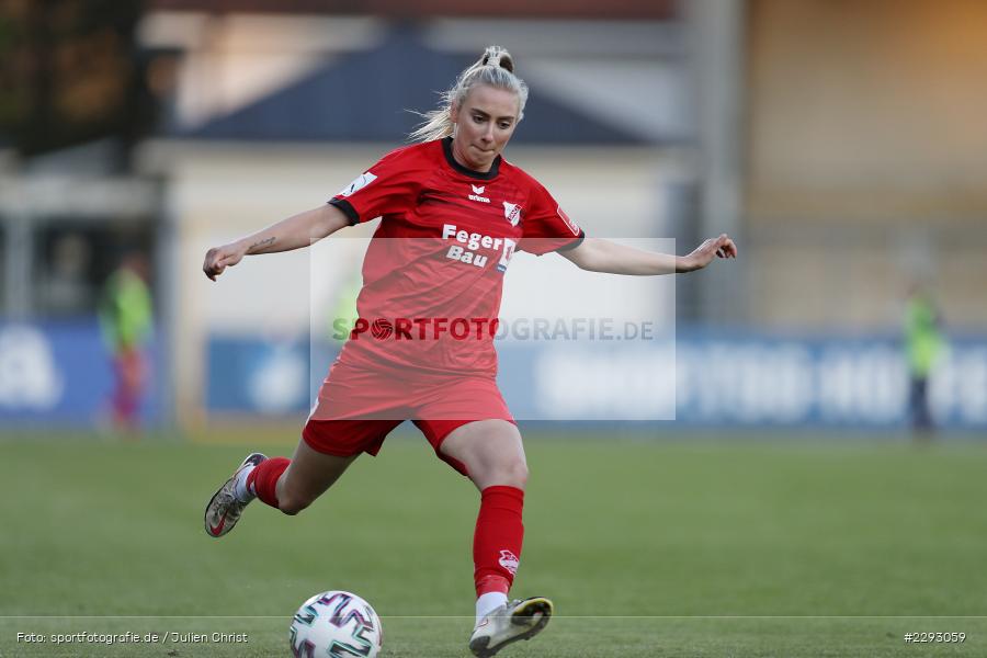Chiara Loos, Dietmar-Hopp-Stadion, Sinsheim, 07.05.2021, DFL, sport, action, Fussball, Deutschland, Mai 2021, Saison 2020/2021, SCS, TSG, Bundesliga, FLYERALARM Frauen-Bundesliga, Frauen, FFBL, SC Sand, TSG 1899 Hoffenheim - Bild-ID: 2293059 Chiara Loos, Dietmar-Hopp-Stadion, Sinsheim, 07.05.2021, DFL, sport, action, Fussball, Deutschland, Mai 2021, Saison 2020/2021, SCS, TSG, Bundesliga, FLYERALARM Frauen-Bundesliga, Frauen, FFBL, SC Sand, TSG 1899 Hoffenheim - Bild-ID: 2293059