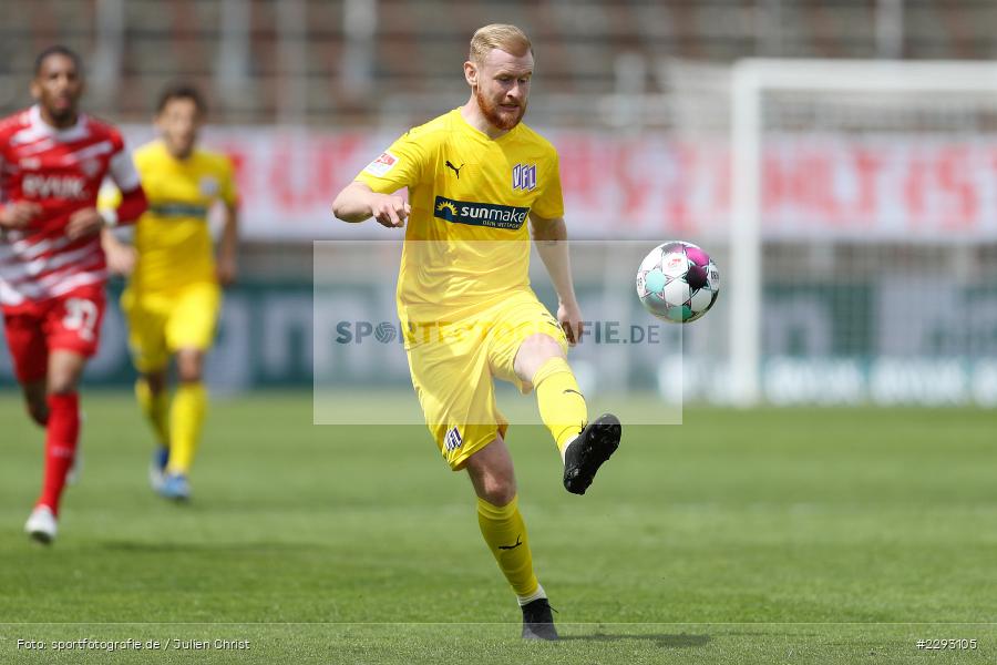 Sebastian Kerk, FLYERALARM Arena, Würzburg, 08.05.2021, DFL, sport, action, Fussball, Deutschland, Mai 2021, Saison 2020/2021, OSN, FWK, Bundesliga, 2. Bundesliga, VfL Osnabrück, FC Würzburger Kickers - Bild-ID: 2293105
