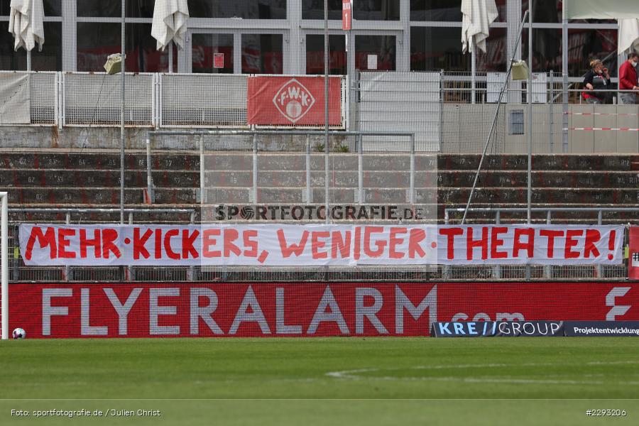 Sponsor, Bande, Theater, Mehr Kickers, Spruchband, FLYERALARM Arena, Würzburg, 08.05.2021, DFL, sport, action, Fussball, Deutschland, Mai 2021, Saison 2020/2021, OSN, FWK, Bundesliga, 2. Bundesliga, VfL Osnabrück, FC Würzburger Kickers - Bild-ID: 2293206 Sponsor, Bande, Theater, Mehr Kickers, Spruchband, FLYERALARM Arena, Würzburg, 08.05.2021, DFL, sport, action, Fussball, Deutschland, Mai 2021, Saison 2020/2021, OSN, FWK, Bundesliga, 2. Bundesliga, VfL Osnabrück, FC Würzburger Kickers - Bild-ID: 2293206