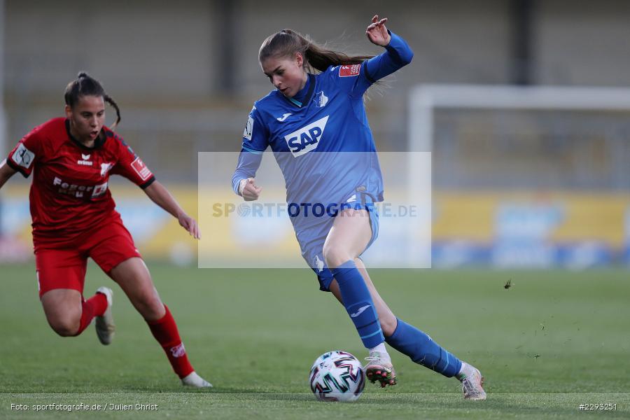 Jule Brand, Dietmar-Hopp-Stadion, Sinsheim, 07.05.2021, DFL, sport, action, Fussball, Deutschland, Mai 2021, Saison 2020/2021, SCS, TSG, Bundesliga, FLYERALARM Frauen-Bundesliga, Frauen, FFBL, SC Sand, TSG 1899 Hoffenheim - Bild-ID: 2293251 Jule Brand, Dietmar-Hopp-Stadion, Sinsheim, 07.05.2021, DFL, sport, action, Fussball, Deutschland, Mai 2021, Saison 2020/2021, SCS, TSG, Bundesliga, FLYERALARM Frauen-Bundesliga, Frauen, FFBL, SC Sand, TSG 1899 Hoffenheim - Bild-ID: 2293251