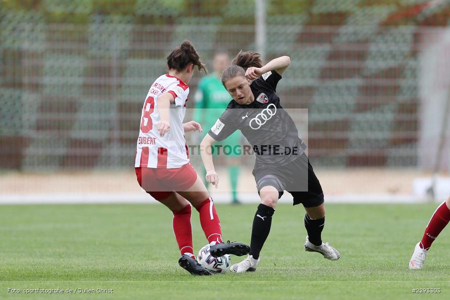 Eva Teubert, Stefanie Reischmann, Soccergirl Sportpark, Würzburg, 13.05.2021, DFL, sport, action, Fussball, Deutschland, Mai 2021, Saison 2020/2021, FCI, FWK, Frauen, Süd, 2. Frauen-Bundesliga, FC Ingolstadt, FC Würzburger Kickers - Bild-ID: 2293303 Eva Teubert, Stefanie Reischmann, Soccergirl Sportpark, Würzburg, 13.05.2021, DFL, sport, action, Fussball, Deutschland, Mai 2021, Saison 2020/2021, FCI, FWK, Frauen, Süd, 2. Frauen-Bundesliga, FC Ingolstadt, FC Würzburger Kickers - Bild-ID: 2293303