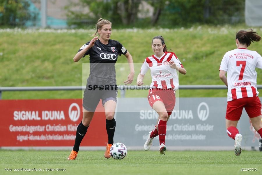 Marsia Gath, Nadine Zenger, Soccergirl Sportpark, Würzburg, 13.05.2021, DFL, sport, action, Fussball, Deutschland, Mai 2021, Saison 2020/2021, FCI, FWK, Frauen, Süd, 2. Frauen-Bundesliga, FC Ingolstadt, FC Würzburger Kickers - Bild-ID: 2293310 Marsia Gath, Nadine Zenger, Soccergirl Sportpark, Würzburg, 13.05.2021, DFL, sport, action, Fussball, Deutschland, Mai 2021, Saison 2020/2021, FCI, FWK, Frauen, Süd, 2. Frauen-Bundesliga, FC Ingolstadt, FC Würzburger Kickers - Bild-ID: 2293310