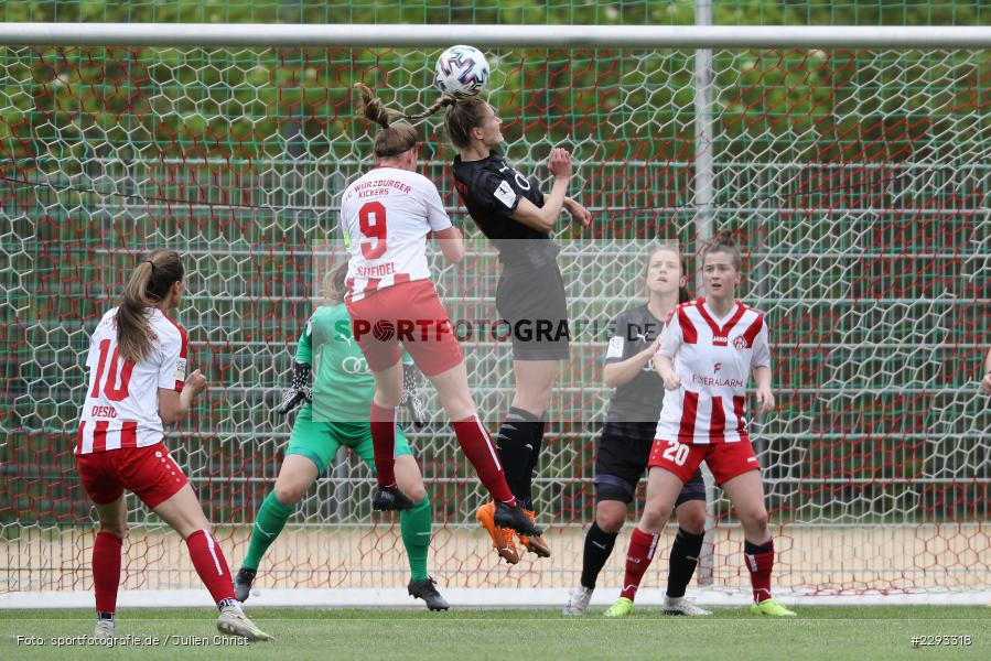 Luisa Scheidel, Nadine Zenger, Soccergirl Sportpark, Würzburg, 13.05.2021, DFL, sport, action, Fussball, Deutschland, Mai 2021, Saison 2020/2021, FCI, FWK, Frauen, Süd, 2. Frauen-Bundesliga, FC Ingolstadt, FC Würzburger Kickers - Bild-ID: 2293318 Luisa Scheidel, Nadine Zenger, Soccergirl Sportpark, Würzburg, 13.05.2021, DFL, sport, action, Fussball, Deutschland, Mai 2021, Saison 2020/2021, FCI, FWK, Frauen, Süd, 2. Frauen-Bundesliga, FC Ingolstadt, FC Würzburger Kickers - Bild-ID: 2293318