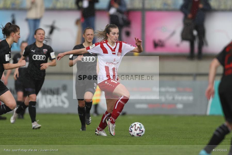 Jenaya Robertson, Soccergirl Sportpark, Würzburg, 13.05.2021, DFL, sport, action, Fussball, Deutschland, Mai 2021, Saison 2020/2021, FCI, FWK, Frauen, Süd, 2. Frauen-Bundesliga, FC Ingolstadt, FC Würzburger Kickers - Bild-ID: 2293323