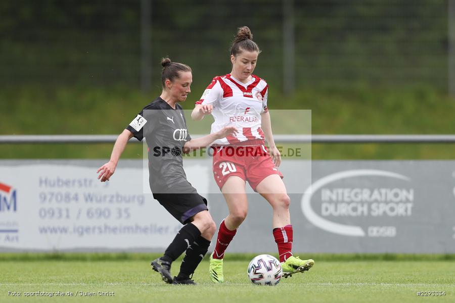Vanessa Haim, Nicole Kreußer, Soccergirl Sportpark, Würzburg, 13.05.2021, DFL, sport, action, Fussball, Deutschland, Mai 2021, Saison 2020/2021, FCI, FWK, Frauen, Süd, 2. Frauen-Bundesliga, FC Ingolstadt, FC Würzburger Kickers - Bild-ID: 2293334 Vanessa Haim, Nicole Kreußer, Soccergirl Sportpark, Würzburg, 13.05.2021, DFL, sport, action, Fussball, Deutschland, Mai 2021, Saison 2020/2021, FCI, FWK, Frauen, Süd, 2. Frauen-Bundesliga, FC Ingolstadt, FC Würzburger Kickers - Bild-ID: 2293334