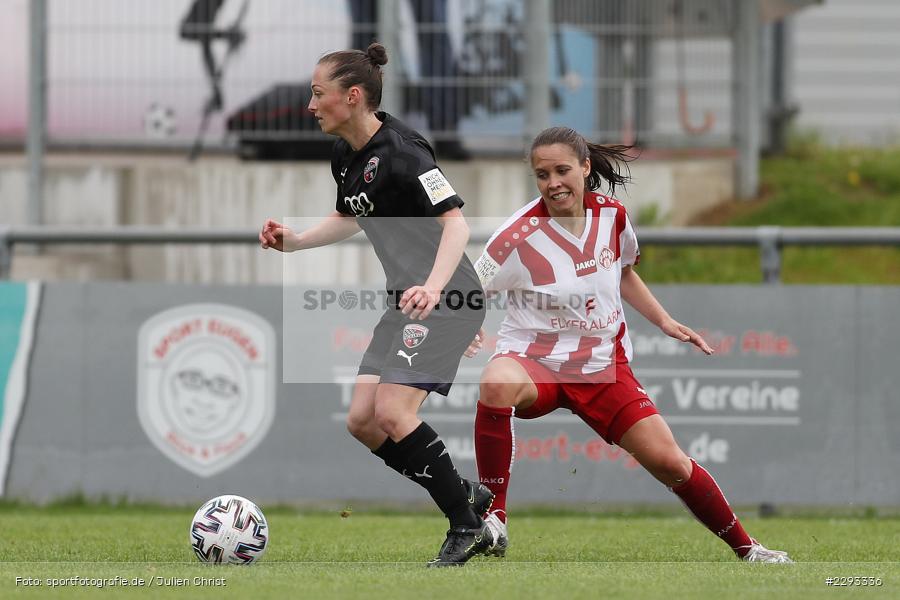 Christina Neufeld, Vanessa Haim, Soccergirl Sportpark, Würzburg, 13.05.2021, DFL, sport, action, Fussball, Deutschland, Mai 2021, Saison 2020/2021, FCI, FWK, Frauen, Süd, 2. Frauen-Bundesliga, FC Ingolstadt, FC Würzburger Kickers - Bild-ID: 2293336 Christina Neufeld, Vanessa Haim, Soccergirl Sportpark, Würzburg, 13.05.2021, DFL, sport, action, Fussball, Deutschland, Mai 2021, Saison 2020/2021, FCI, FWK, Frauen, Süd, 2. Frauen-Bundesliga, FC Ingolstadt, FC Würzburger Kickers - Bild-ID: 2293336