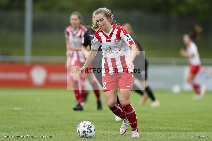 Jenaya Robertson, Soccergirl Sportpark, Würzburg, 13.05.2021, DFL, sport, action, Fussball, Deutschland, Mai 2021, Saison 2020/2021, FCI, FWK, Frauen, Süd, 2. Frauen-Bundesliga, FC Ingolstadt, FC Würzburger Kickers - Bild-ID: 2293387