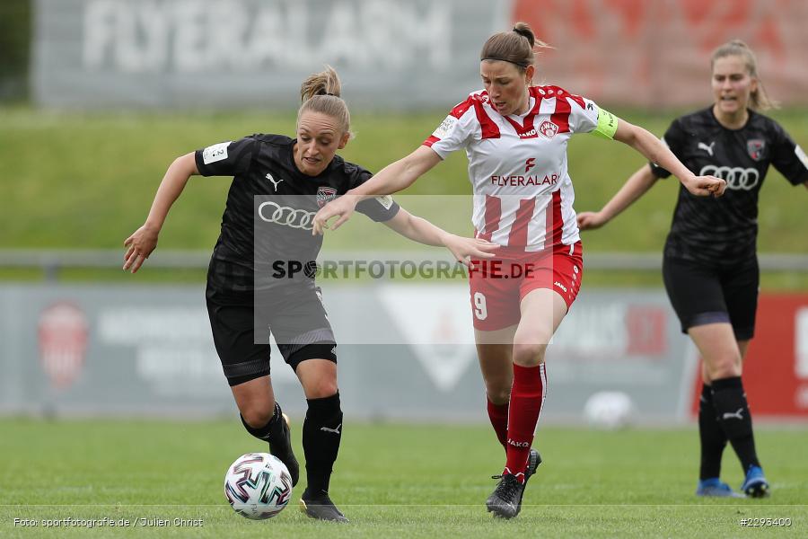 Luisa Scheidel, Alina Mailbeck, Soccergirl Sportpark, Würzburg, 13.05.2021, DFL, sport, action, Fussball, Deutschland, Mai 2021, Saison 2020/2021, FCI, FWK, Frauen, Süd, 2. Frauen-Bundesliga, FC Ingolstadt, FC Würzburger Kickers - Bild-ID: 2293400 Luisa Scheidel, Alina Mailbeck, Soccergirl Sportpark, Würzburg, 13.05.2021, DFL, sport, action, Fussball, Deutschland, Mai 2021, Saison 2020/2021, FCI, FWK, Frauen, Süd, 2. Frauen-Bundesliga, FC Ingolstadt, FC Würzburger Kickers - Bild-ID: 2293400