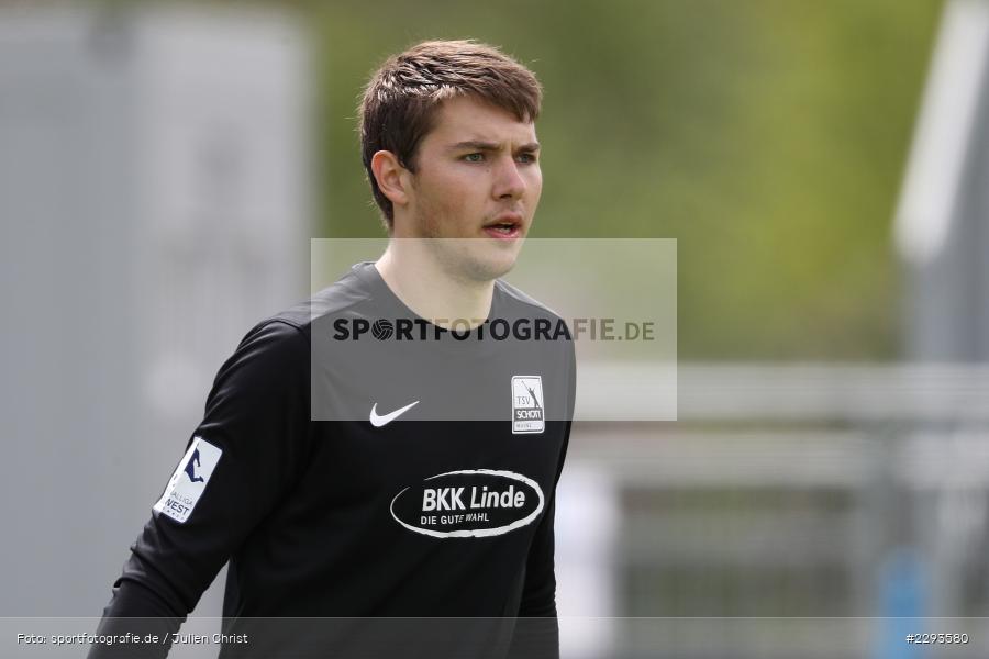 Tim Bjarne Hansen, Main-Echo Arena, Alzenau, 15.05.2021, DFB, sport, action, Fussball, Deutschland, Mai 2021, Saison 2020/2021, TSV, FCB, 4. Liga, Regionalliga, Regionalliga Südwest, TSV Schott Mainz, FC Bayern Alzenau - Bild-ID: 2293580