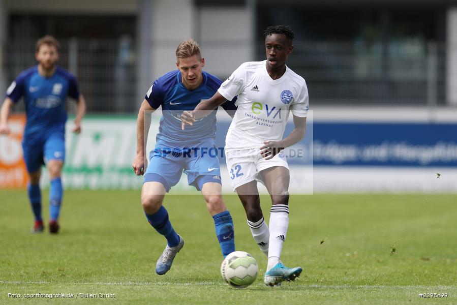 Christian Hahn, Umar Saho Sarho, Main-Echo Arena, Alzenau, 15.05.2021, DFB, sport, action, Fussball, Deutschland, Mai 2021, Saison 2020/2021, TSV, FCB, 4. Liga, Regionalliga, Regionalliga Südwest, TSV Schott Mainz, FC Bayern Alzenau - Bild-ID: 2293699 Christian Hahn, Umar Saho Sarho, Main-Echo Arena, Alzenau, 15.05.2021, DFB, sport, action, Fussball, Deutschland, Mai 2021, Saison 2020/2021, TSV, FCB, 4. Liga, Regionalliga, Regionalliga Südwest, TSV Schott Mainz, FC Bayern Alzenau - Bild-ID: 2293699