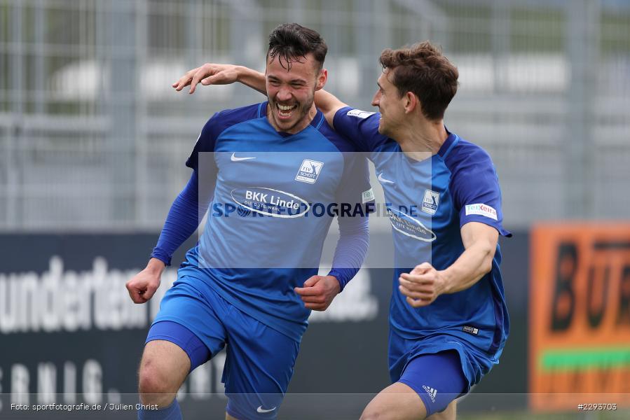 Emotionen, Freude, Torjubel, Silas Schwarz, Main-Echo Arena, Alzenau, 15.05.2021, DFB, sport, action, Fussball, Deutschland, Mai 2021, Saison 2020/2021, TSV, FCB, 4. Liga, Regionalliga, Regionalliga Südwest, TSV Schott Mainz, FC Bayern Alzenau - Bild-ID: 2293703 Emotionen, Freude, Torjubel, Silas Schwarz, Main-Echo Arena, Alzenau, 15.05.2021, DFB, sport, action, Fussball, Deutschland, Mai 2021, Saison 2020/2021, TSV, FCB, 4. Liga, Regionalliga, Regionalliga Südwest, TSV Schott Mainz, FC Bayern Alzenau - Bild-ID: 2293703