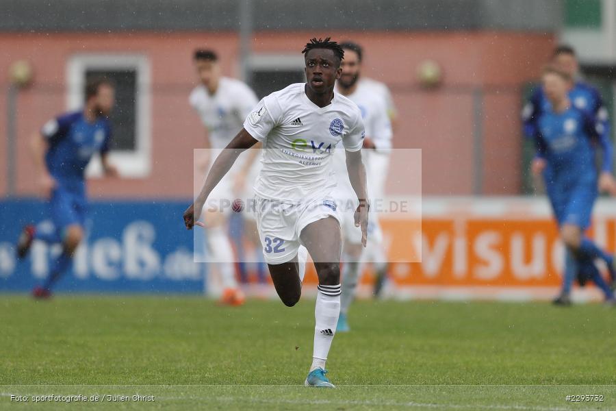 Umar Saho Sarho, Main-Echo Arena, Alzenau, 15.05.2021, DFB, sport, action, Fussball, Deutschland, Mai 2021, Saison 2020/2021, TSV, FCB, 4. Liga, Regionalliga, Regionalliga Südwest, TSV Schott Mainz, FC Bayern Alzenau - Bild-ID: 2293732 Umar Saho Sarho, Main-Echo Arena, Alzenau, 15.05.2021, DFB, sport, action, Fussball, Deutschland, Mai 2021, Saison 2020/2021, TSV, FCB, 4. Liga, Regionalliga, Regionalliga Südwest, TSV Schott Mainz, FC Bayern Alzenau - Bild-ID: 2293732