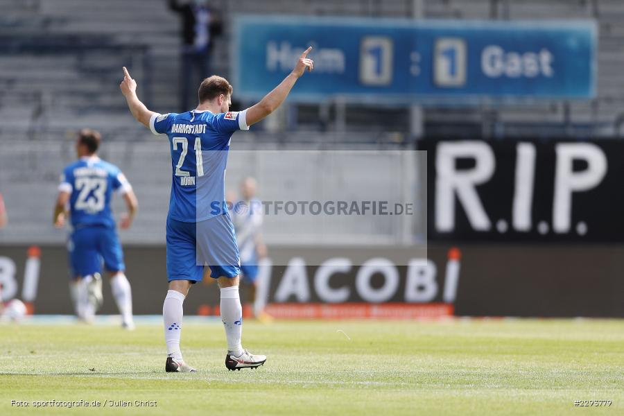 Torjubel, Immanuel Höhn, Merck-Stadion, Darmstadt, 16.05.2021, DFL, sport, action, Fussball, Deutschland, Mai 2021, Saison 2020/2021, FCH, SVD, Bundesliga, 2. Bundesliga, FC Heidenheim 1846, SV Darmstadt 98 - Bild-ID: 2293779 Torjubel, Immanuel Höhn, Merck-Stadion, Darmstadt, 16.05.2021, DFL, sport, action, Fussball, Deutschland, Mai 2021, Saison 2020/2021, FCH, SVD, Bundesliga, 2. Bundesliga, FC Heidenheim 1846, SV Darmstadt 98 - Bild-ID: 2293779
