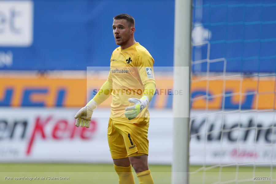 Marcel Schuhen, Merck-Stadion, Darmstadt, 16.05.2021, DFL, sport, action, Fussball, Deutschland, Mai 2021, Saison 2020/2021, FCH, SVD, Bundesliga, 2. Bundesliga, FC Heidenheim 1846, SV Darmstadt 98 - Bild-ID: 2293794