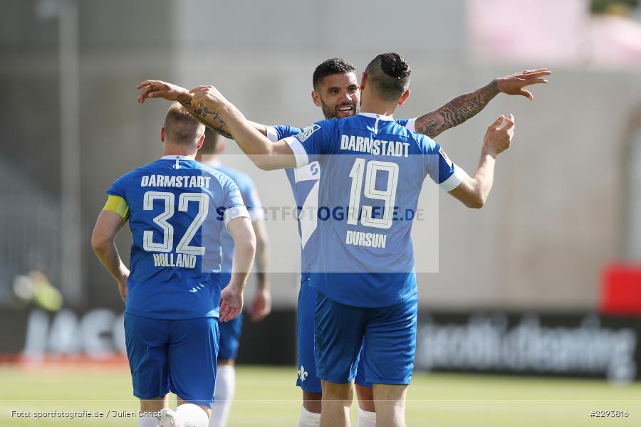 Tor, Torjubel, Serdar Dursun, Merck-Stadion, Darmstadt, 16.05.2021, DFL, sport, action, Fussball, Deutschland, Mai 2021, Saison 2020/2021, FCH, SVD, Bundesliga, 2. Bundesliga, FC Heidenheim 1846, SV Darmstadt 98 - Bild-ID: 2293816 Tor, Torjubel, Serdar Dursun, Merck-Stadion, Darmstadt, 16.05.2021, DFL, sport, action, Fussball, Deutschland, Mai 2021, Saison 2020/2021, FCH, SVD, Bundesliga, 2. Bundesliga, FC Heidenheim 1846, SV Darmstadt 98 - Bild-ID: 2293816