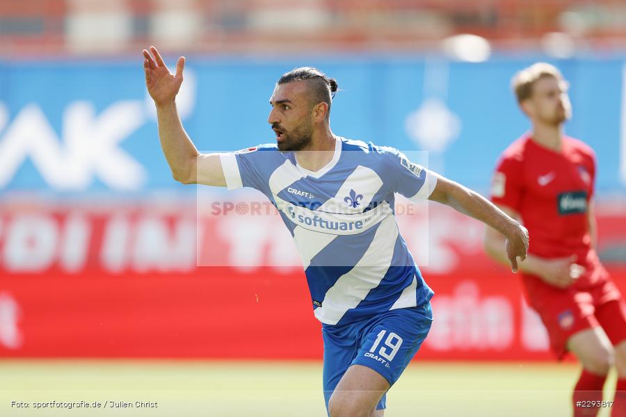 Tor, Torjubel, Serdar Dursun, Merck-Stadion, Darmstadt, 16.05.2021, DFL, sport, action, Fussball, Deutschland, Mai 2021, Saison 2020/2021, FCH, SVD, Bundesliga, 2. Bundesliga, FC Heidenheim 1846, SV Darmstadt 98 - Bild-ID: 2293817 Tor, Torjubel, Serdar Dursun, Merck-Stadion, Darmstadt, 16.05.2021, DFL, sport, action, Fussball, Deutschland, Mai 2021, Saison 2020/2021, FCH, SVD, Bundesliga, 2. Bundesliga, FC Heidenheim 1846, SV Darmstadt 98 - Bild-ID: 2293817