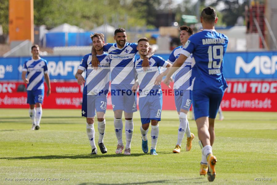 Tor, Torjubel, Serdar Dursun, Merck-Stadion, Darmstadt, 16.05.2021, DFL, sport, action, Fussball, Deutschland, Mai 2021, Saison 2020/2021, FCH, SVD, Bundesliga, 2. Bundesliga, FC Heidenheim 1846, SV Darmstadt 98 - Bild-ID: 2293818 Tor, Torjubel, Serdar Dursun, Merck-Stadion, Darmstadt, 16.05.2021, DFL, sport, action, Fussball, Deutschland, Mai 2021, Saison 2020/2021, FCH, SVD, Bundesliga, 2. Bundesliga, FC Heidenheim 1846, SV Darmstadt 98 - Bild-ID: 2293818