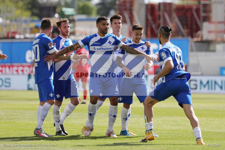Tor, Torjubel, Serdar Dursun, Merck-Stadion, Darmstadt, 16.05.2021, DFL, sport, action, Fussball, Deutschland, Mai 2021, Saison 2020/2021, FCH, SVD, Bundesliga, 2. Bundesliga, FC Heidenheim 1846, SV Darmstadt 98 - Bild-ID: 2293821 Tor, Torjubel, Serdar Dursun, Merck-Stadion, Darmstadt, 16.05.2021, DFL, sport, action, Fussball, Deutschland, Mai 2021, Saison 2020/2021, FCH, SVD, Bundesliga, 2. Bundesliga, FC Heidenheim 1846, SV Darmstadt 98 - Bild-ID: 2293821