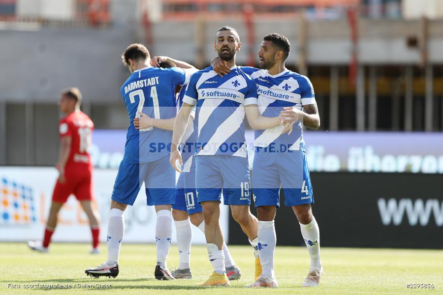Torjubel, Tor, Serdar Dursun, Merck-Stadion, Darmstadt, 16.05.2021, DFL, sport, action, Fussball, Deutschland, Mai 2021, Saison 2020/2021, FCH, SVD, Bundesliga, 2. Bundesliga, FC Heidenheim 1846, SV Darmstadt 98 - Bild-ID: 2293836 Torjubel, Tor, Serdar Dursun, Merck-Stadion, Darmstadt, 16.05.2021, DFL, sport, action, Fussball, Deutschland, Mai 2021, Saison 2020/2021, FCH, SVD, Bundesliga, 2. Bundesliga, FC Heidenheim 1846, SV Darmstadt 98 - Bild-ID: 2293836
