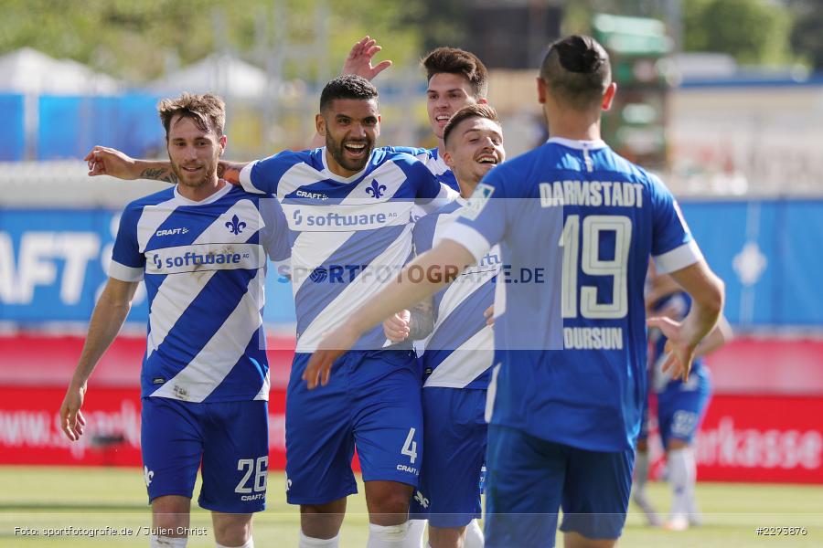 Tor, Torjubel, Serdar Dursun, Merck-Stadion, Darmstadt, 16.05.2021, DFL, sport, action, Fussball, Deutschland, Mai 2021, Saison 2020/2021, FCH, SVD, Bundesliga, 2. Bundesliga, FC Heidenheim 1846, SV Darmstadt 98 - Bild-ID: 2293876 Tor, Torjubel, Serdar Dursun, Merck-Stadion, Darmstadt, 16.05.2021, DFL, sport, action, Fussball, Deutschland, Mai 2021, Saison 2020/2021, FCH, SVD, Bundesliga, 2. Bundesliga, FC Heidenheim 1846, SV Darmstadt 98 - Bild-ID: 2293876