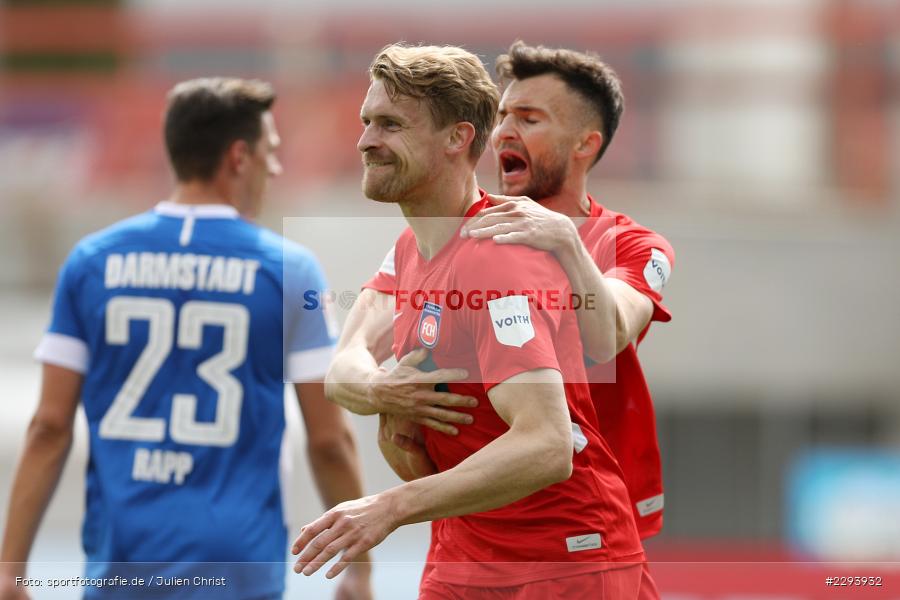 Freude, Torjubel, Oliver Hüsing, Merck-Stadion, Darmstadt, 16.05.2021, DFL, sport, action, Fussball, Deutschland, Mai 2021, Saison 2020/2021, FCH, SVD, Bundesliga, 2. Bundesliga, FC Heidenheim 1846, SV Darmstadt 98 - Bild-ID: 2293932 Freude, Torjubel, Oliver Hüsing, Merck-Stadion, Darmstadt, 16.05.2021, DFL, sport, action, Fussball, Deutschland, Mai 2021, Saison 2020/2021, FCH, SVD, Bundesliga, 2. Bundesliga, FC Heidenheim 1846, SV Darmstadt 98 - Bild-ID: 2293932