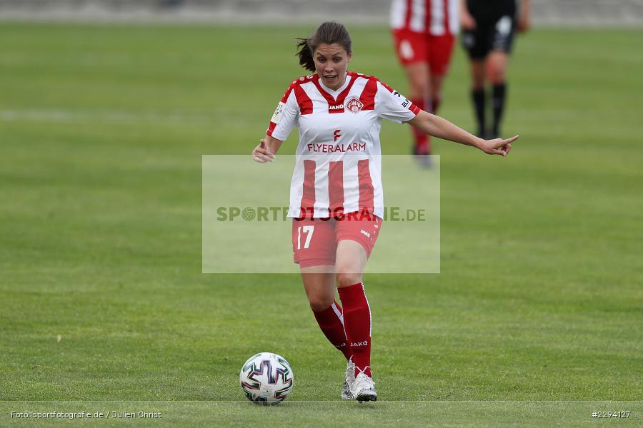 Christina Neufeld, Stadion am Brentanobad, Frankfurt, 19.05.2021, DFL, sport, action, Fussball, Deutschland, Mai 2021, Saison 2020/2021, FWK, SGE, Frauen, Süd, 2. Frauen-Bundesliga, FC Würzburger Kickers, Eintracht Frankfurt II - Bild-ID: 2294127