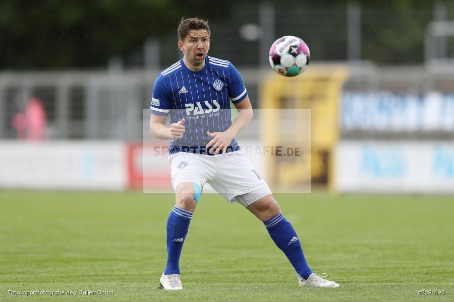Benjamin Baier, Stadion am Schoenbusch, Aschaffenburg, 22.05.2021, BFV, sport, action, Fussball, Deutschland, Mai 2021, Playoff, Play-Offs, 2019/2020, Regionalliga Bayern, FC05, SVA, Sportverein Viktoria 01 e. V, 1. FC Schweinfurt 05, SV Viktoria Aschaffenburg - Bild-ID: 2294192 Benjamin Baier, Stadion am Schoenbusch, Aschaffenburg, 22.05.2021, BFV, sport, action, Fussball, Deutschland, Mai 2021, Playoff, Play-Offs, 2019/2020, Regionalliga Bayern, FC05, SVA, Sportverein Viktoria 01 e. V, 1. FC Schweinfurt 05, SV Viktoria Aschaffenburg - Bild-ID: 2294192