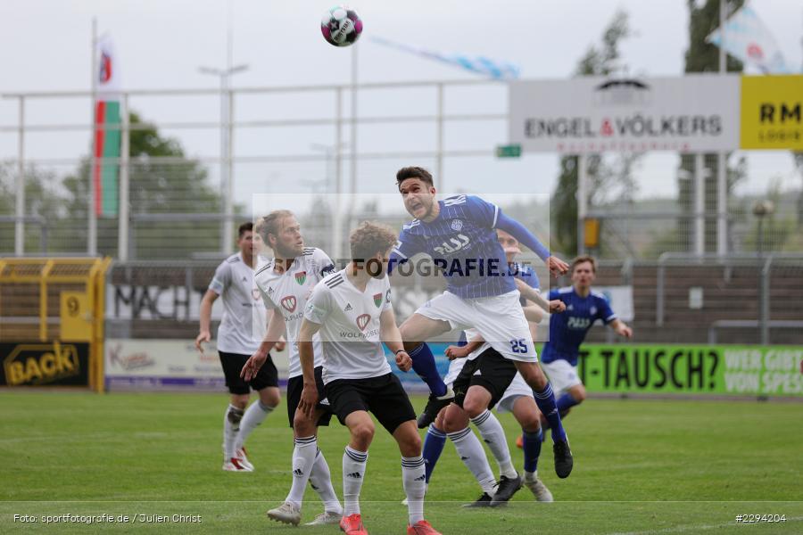 Elias Niesigk, Stadion am Schoenbusch, Aschaffenburg, 22.05.2021, BFV, sport, action, Fussball, Deutschland, Mai 2021, Playoff, Play-Offs, 2019/2020, Regionalliga Bayern, FC05, SVA, Sportverein Viktoria 01 e. V, 1. FC Schweinfurt 05, SV Viktoria Aschaffenburg - Bild-ID: 2294204 Elias Niesigk, Stadion am Schoenbusch, Aschaffenburg, 22.05.2021, BFV, sport, action, Fussball, Deutschland, Mai 2021, Playoff, Play-Offs, 2019/2020, Regionalliga Bayern, FC05, SVA, Sportverein Viktoria 01 e. V, 1. FC Schweinfurt 05, SV Viktoria Aschaffenburg - Bild-ID: 2294204