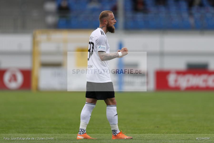 Emotionen, Jubel, Daniel Adlung, Stadion am Schoenbusch, Aschaffenburg, 22.05.2021, BFV, sport, action, Fussball, Deutschland, Mai 2021, Playoff, Play-Offs, 2019/2020, Regionalliga Bayern, FC05, SVA, Sportverein Viktoria 01 e. V, 1. FC Schweinfurt 05, SV Viktoria Aschaffenburg - Bild-ID: 2294239