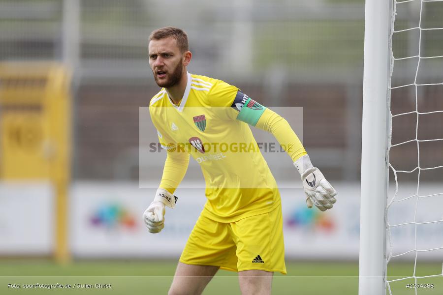 Luis Zwick, Stadion am Schoenbusch, Aschaffenburg, 22.05.2021, BFV, sport, action, Fussball, Deutschland, Mai 2021, Playoff, Play-Offs, 2019/2020, Regionalliga Bayern, FC05, SVA, Sportverein Viktoria 01 e. V, 1. FC Schweinfurt 05, SV Viktoria Aschaffenburg - Bild-ID: 2294288