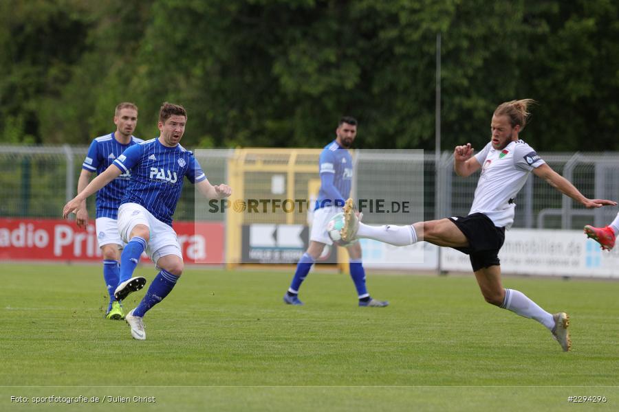 Benjamin Baier, Kristian Böhnlein, Stadion am Schoenbusch, Aschaffenburg, 22.05.2021, BFV, sport, action, Fussball, Deutschland, Mai 2021, Playoff, Play-Offs, 2019/2020, Regionalliga Bayern, FC05, SVA, Sportverein Viktoria 01 e. V, 1. FC Schweinfurt 05, SV Viktoria Aschaffenburg - Bild-ID: 2294296