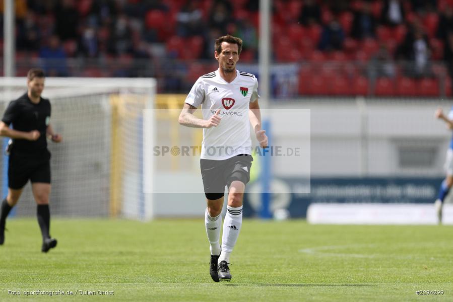 Lukas Billick, Stadion am Schoenbusch, Aschaffenburg, 22.05.2021, BFV, sport, action, Fussball, Deutschland, Mai 2021, Playoff, Play-Offs, 2019/2020, Regionalliga Bayern, FC05, SVA, Sportverein Viktoria 01 e. V, 1. FC Schweinfurt 05, SV Viktoria Aschaffenburg - Bild-ID: 2294299