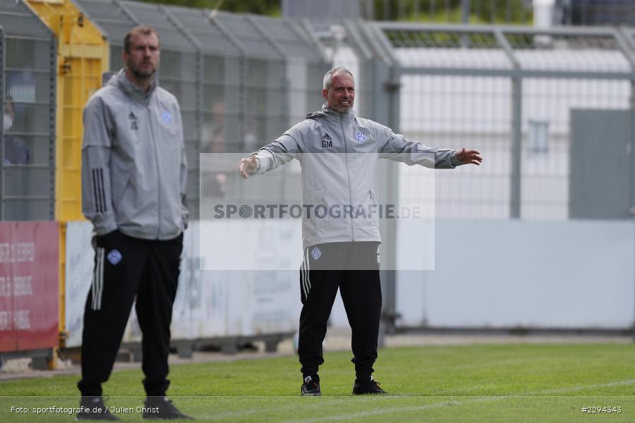 Co-Trainer, Gestik, Gerald Mai, Stadion am Schoenbusch, Aschaffenburg, 22.05.2021, BFV, sport, action, Fussball, Deutschland, Mai 2021, Playoff, Play-Offs, 2019/2020, Regionalliga Bayern, FC05, SVA, Sportverein Viktoria 01 e. V, 1. FC Schweinfurt 05, SV Viktoria Aschaffenburg - Bild-ID: 2294343 Co-Trainer, Gestik, Gerald Mai, Stadion am Schoenbusch, Aschaffenburg, 22.05.2021, BFV, sport, action, Fussball, Deutschland, Mai 2021, Playoff, Play-Offs, 2019/2020, Regionalliga Bayern, FC05, SVA, Sportverein Viktoria 01 e. V, 1. FC Schweinfurt 05, SV Viktoria Aschaffenburg - Bild-ID: 2294343