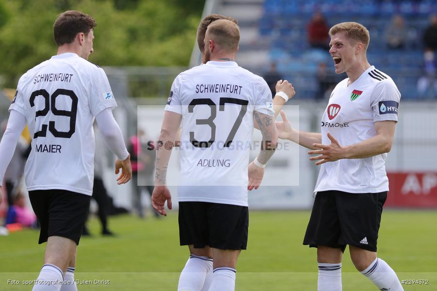 Emotionen, Adam Jabiri, Kristian Böhnlein, Florian Pieper, Sascha Marinkovic, Vitus Scheithauer, Torjubel, Lukas Ramser, Stadion am Schoenbusch, Aschaffenburg, 22.05.2021, BFV, sport, action, Fussball, Deutschland, Mai 2021, Playoff, Play-Offs, 2019/2020, Regionalliga Bayern, FC05, SVA, Sportverein Viktoria 01 e. V, 1. FC Schweinfurt 05, SV Viktoria Aschaffenburg - Bild-ID: 2294372 Emotionen, Adam Jabiri, Kristian Böhnlein, Florian Pieper, Sascha Marinkovic, Vitus Scheithauer, Torjubel, Lukas Ramser, Stadion am Schoenbusch, Aschaffenburg, 22.05.2021, BFV, sport, action, Fussball, Deutschland, Mai 2021, Playoff, Play-Offs, 2019/2020, Regionalliga Bayern, FC05, SVA, Sportverein Viktoria 01 e. V, 1. FC Schweinfurt 05, SV Viktoria Aschaffenburg - Bild-ID: 2294372