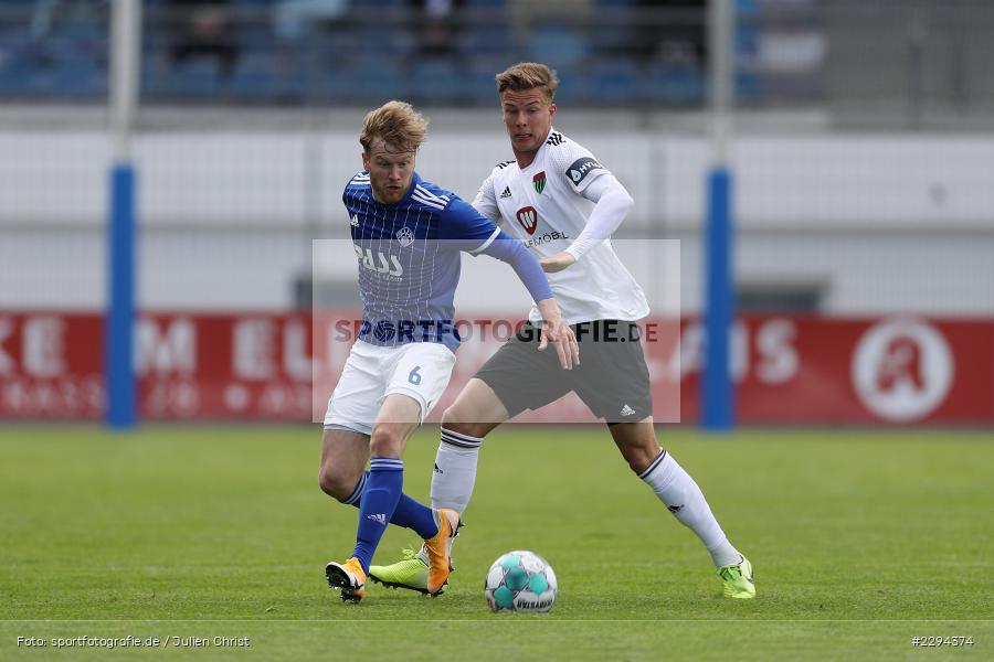Roberto Desch, Vitus Scheithauer, Stadion am Schoenbusch, Aschaffenburg, 22.05.2021, BFV, sport, action, Fussball, Deutschland, Mai 2021, Playoff, Play-Offs, 2019/2020, Regionalliga Bayern, FC05, SVA, Sportverein Viktoria 01 e. V, 1. FC Schweinfurt 05, SV Viktoria Aschaffenburg - Bild-ID: 2294374 Roberto Desch, Vitus Scheithauer, Stadion am Schoenbusch, Aschaffenburg, 22.05.2021, BFV, sport, action, Fussball, Deutschland, Mai 2021, Playoff, Play-Offs, 2019/2020, Regionalliga Bayern, FC05, SVA, Sportverein Viktoria 01 e. V, 1. FC Schweinfurt 05, SV Viktoria Aschaffenburg - Bild-ID: 2294374